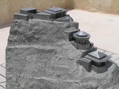 maquette de Massada